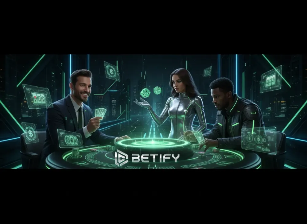Cyberpunk Casino Visual